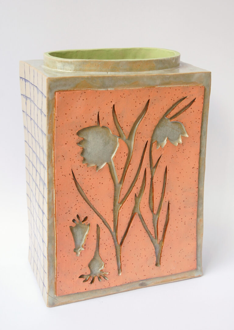 Schachbrettblumenvase_a